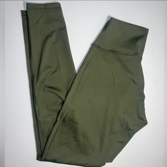 💚 Gymshark Elevate Leggings Olive Green Size Small NWOT – High-Rise Seamless Fit - Picture 5 of 9